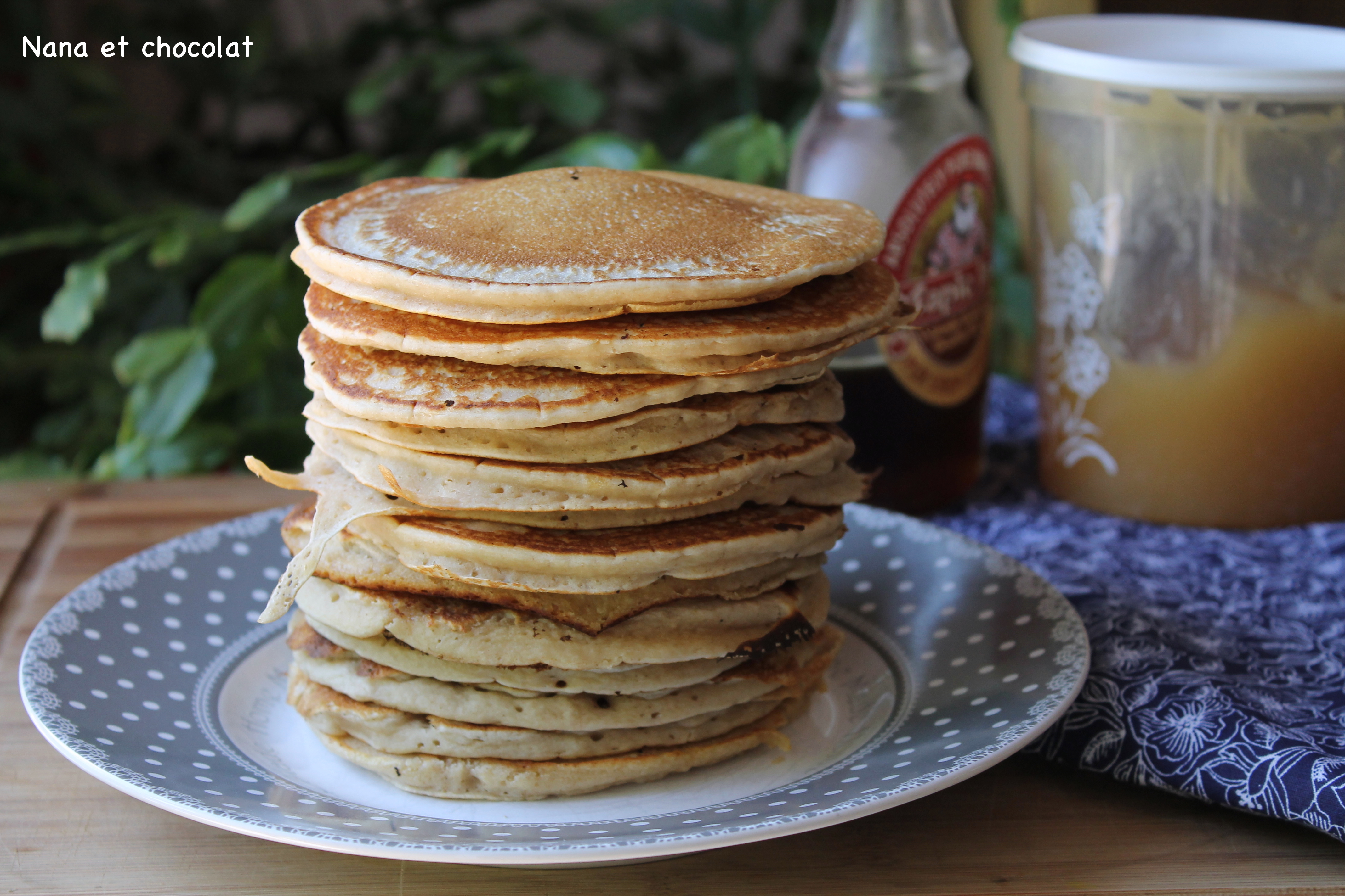 pancakes compote